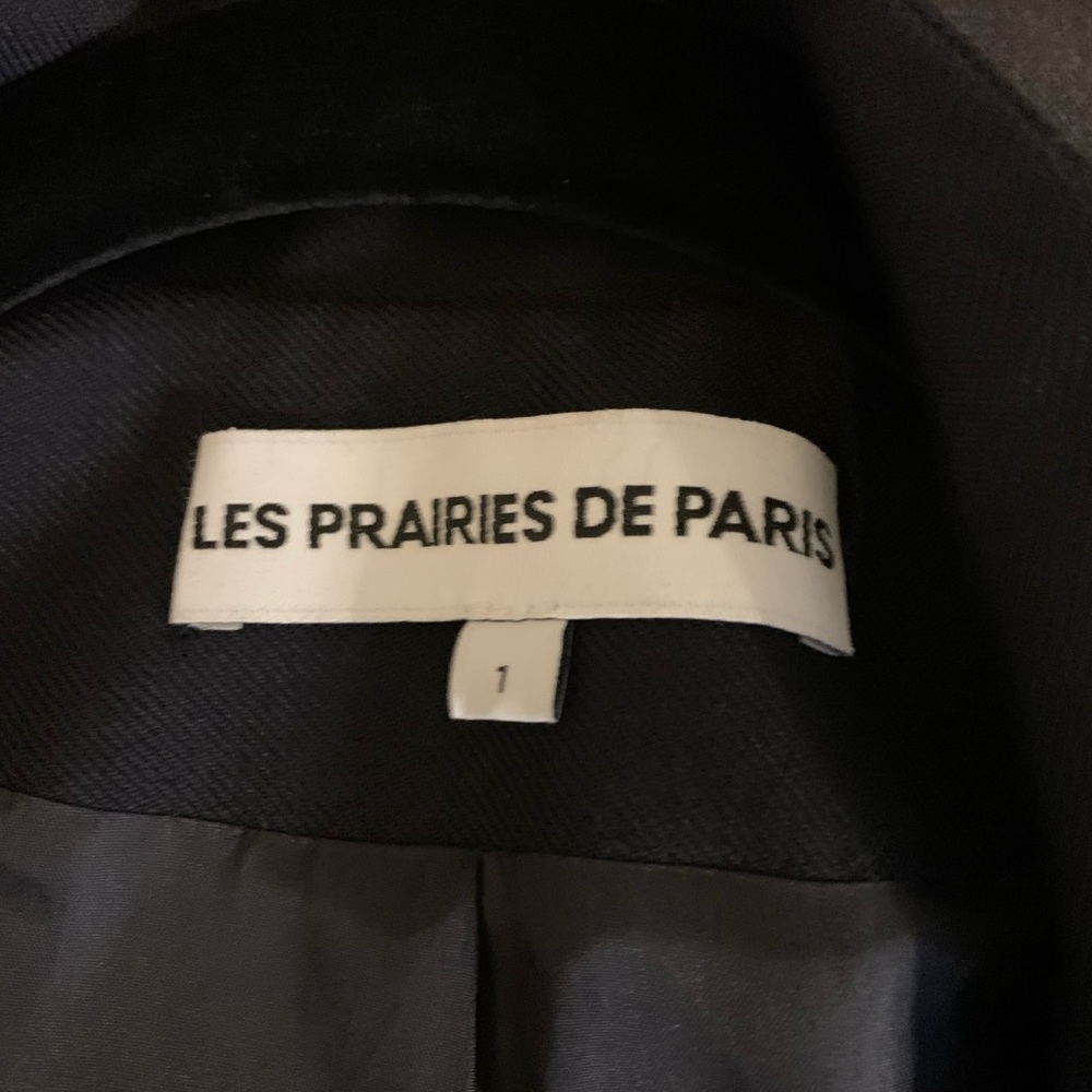 Les Prairies de Paris Andrea Jacket in Navy - Picture 6 of 6